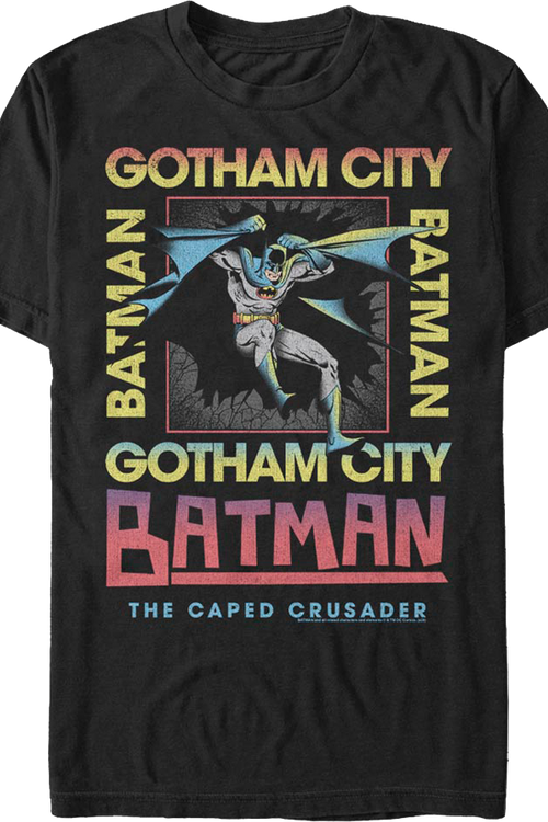 Batman Gotham City's Caped Crusader DC Comics T-Shirtmain product image