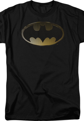 Batman Halftone Chest Logo DC Comics T-Shirt
