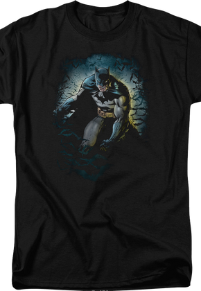 Batman In The Batcave DC Comics T-Shirt