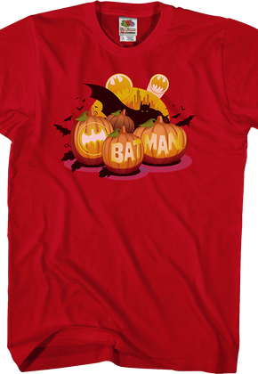 Batman Pumpkin Patch DC Comics T-Shirt