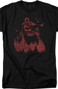Batman Red Paint DC Comics T-Shirt