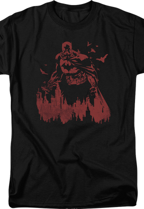 Batman Red Paint DC Comics T-Shirt