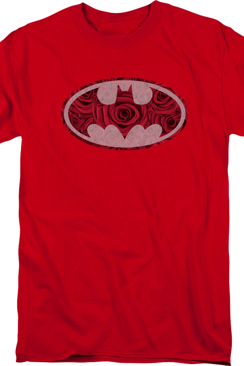 Batman Red Rose Logo DC Comics T-Shirtmain product image