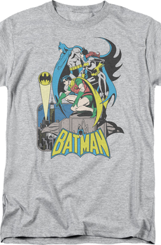 Batman Robin Batgirl Triple Threat DC Comics T-Shirt