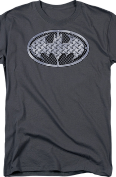 Batman Steel Mesh Logo DC Comics T-Shirt