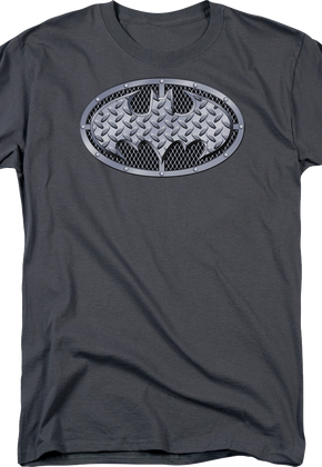Batman Steel Mesh Logo DC Comics T-Shirt