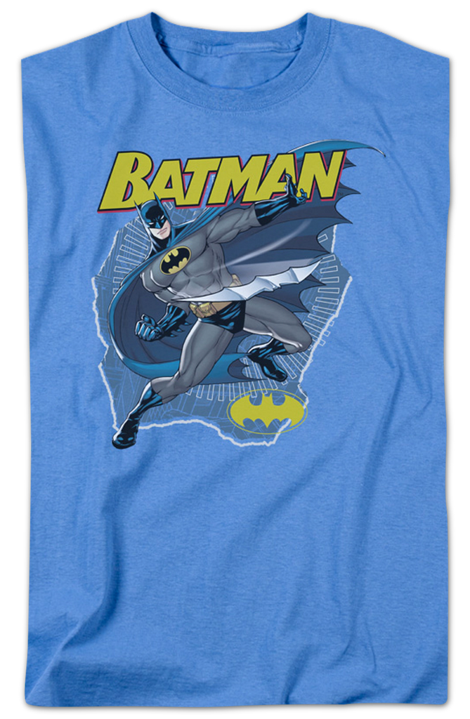 Batman Throws His Batarang DC Comics TShirt
