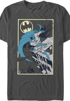 Batman Rooftop Batarang DC Comics T-Shirt