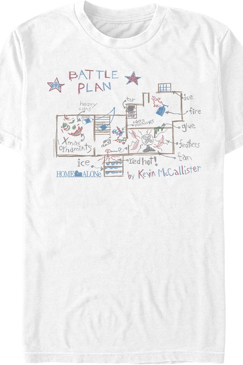 Battle Plan Home Alone T-Shirtmain product image