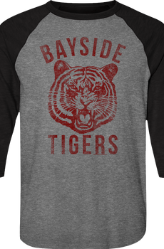 Bayside Tigers Saved By The Bell Raglan Baseball Shirt