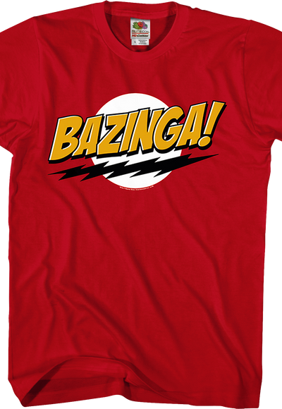 Bazinga T-Shirt The Big Bang Theory