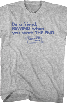 Be A Friend Blockbuster T-Shirt