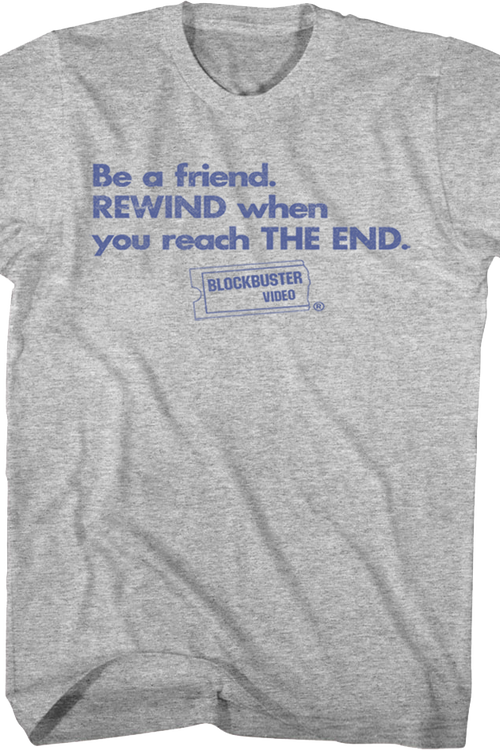 Be A Friend Blockbuster T-Shirtmain product image