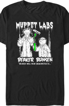 Beaker Will Now Demonstrate Muppets T-Shirt