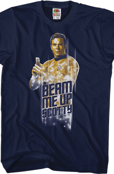 Beam Me Up Scotty Star Trek T-Shirt