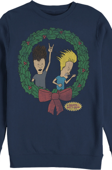Beavis And Butt-Head Christmas Sweatshirt