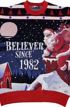 Believer Since 1982 Knitted Christmas Sweater