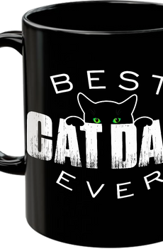 Best Cat Dad Ever Coffee Mug