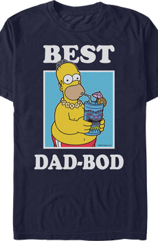 Best Dad Bod Simpsons T-Shirt
