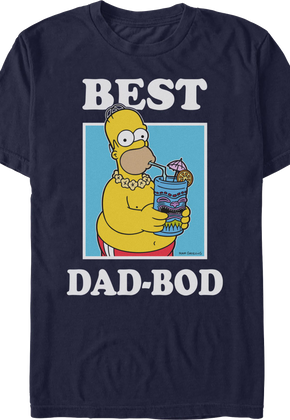 Best Dad Bod Simpsons T-Shirt