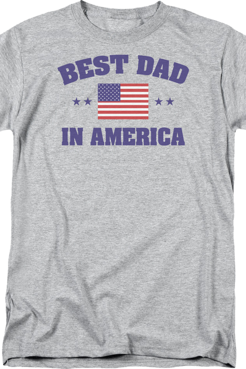 Best Dad In America Father's Day T-Shirtmain product image
