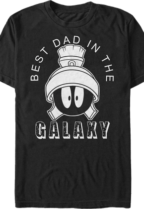 Best Dad In The Galaxy Marvin The Martian Looney Tunes T-Shirt