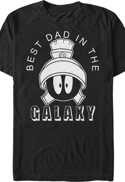 Best Dad In The Galaxy Marvin The Martian Looney Tunes T-Shirt