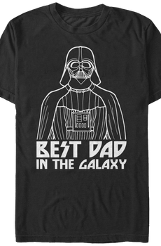 Best Dad In The Galaxy Star Wars T-Shirt