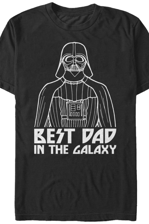 Best Dad In The Galaxy Star Wars T-Shirtmain product image