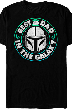 Best Dad In The Galaxy The Mandalorian Star Wars T-Shirt