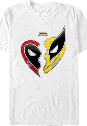Best Friends Deadpool & Wolverine Marvel Comics T-Shirt
