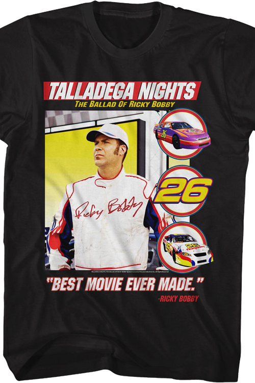 Best Movie Ever Made Talladega Nights T-Shirtmain product image
