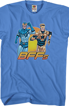 BFF's Blue Beetle and Booster Gold T-Shirt