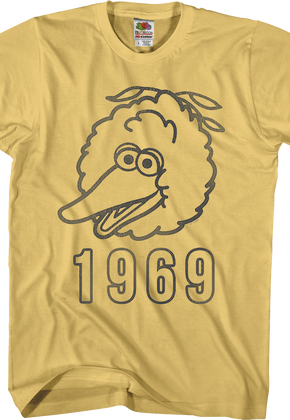 Big Bird 1969 Sesame Street T-Shirt