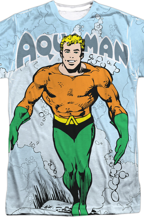 Big Print Aquaman T-Shirtmain product image