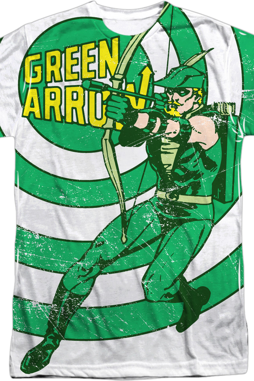 Big Print Green Arrow DC Comics T-Shirtmain product image