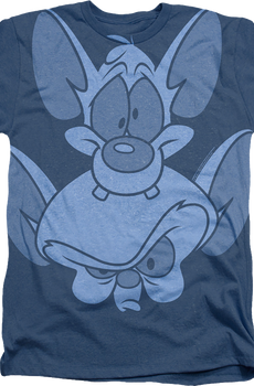 Big Print Pink And The Brain Animaniacs T-Shirt