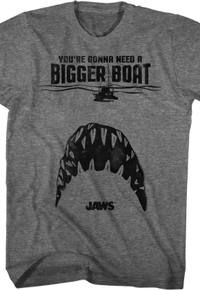 Bigger Boat Teeth Jaws T-Shirt
