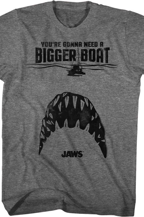 Bigger Boat Teeth Jaws T-Shirtmain product image