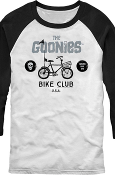 Bike Club Goonies Raglan Baseball Shirt
