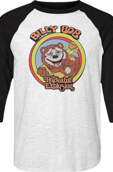 Billy Bob Rock-afire Explosion Raglan Baseball Shirt