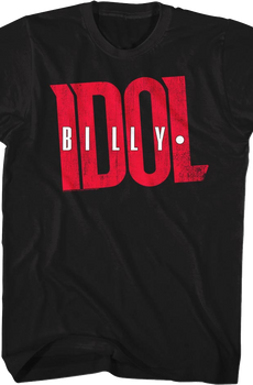 Classic Logo Billy Idol T-Shirt