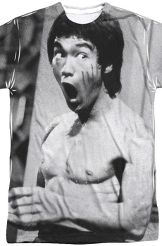 Black and White Bruce Lee T-Shirt