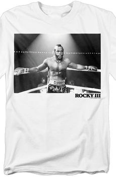 Black and White Clubber Lang Rocky III T-Shirt