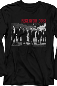 Black And White Group Photo Reservoir Dogs Long Sleeve Shirt