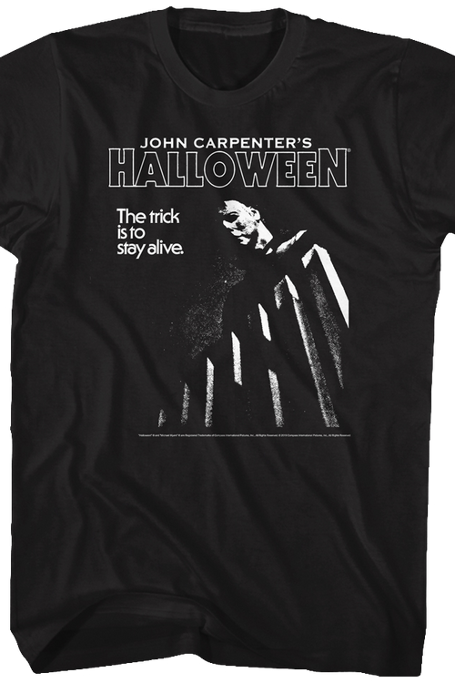 Black and White Halloween T-Shirtmain product image