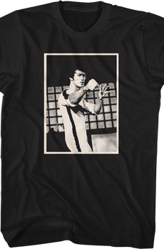 Black And White Jun Fan Gung Fu Bruce Lee T-Shirt