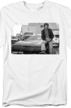 Black and White Knight Rider T-Shirt