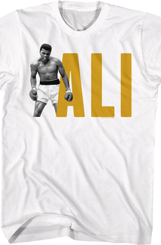 Black And White Knockout Pose Muhammad Ali T-Shirt