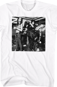 Black and White Photo Motley Crue T-Shirt